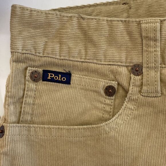 Polo Ralph Lauren tan baby fine corduroy stretch 99%cotton 2%elastaine brandnew - Picture 4 of 8